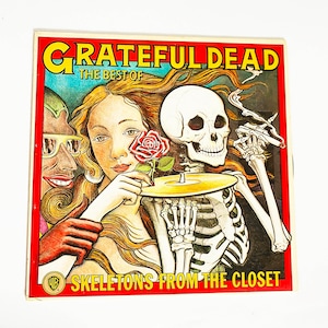 Vintage 1974 Grateful Dead Skeletons From the Closet the Best of