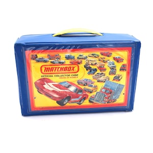 Vintage 1980 24 Car Matchbox Official Collector Car Carrying Case