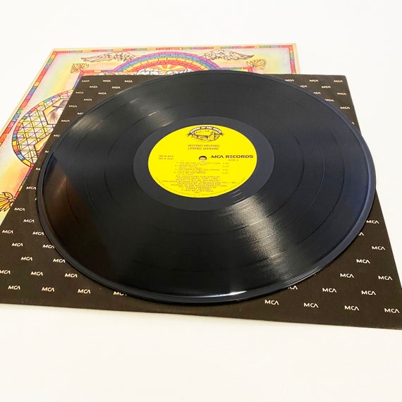 Vintage Lynyrd Skynyrd Second Helping LP Album Record Vinyl LP 12