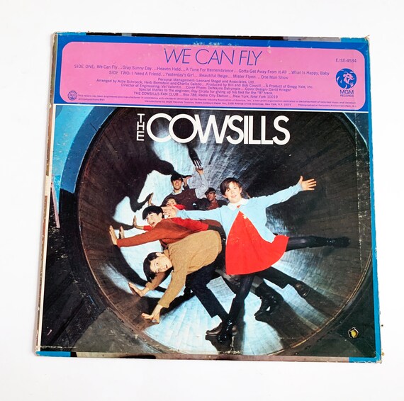 Vintage The Cowsills We Can Fly LP 1960s 60s Vinyl Album