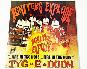 Igniters Steel Band Vinyl Record: 1970s Caribbean Reggae Fusion - Autographed LP, Steel Drum Ensemble, Vintage Collectible