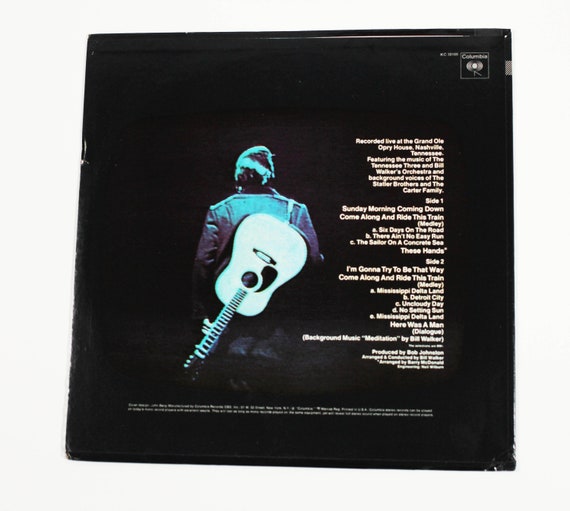 Vintage Johnny Cash the Johnny Cash Show Album Vinyl LP Record 12