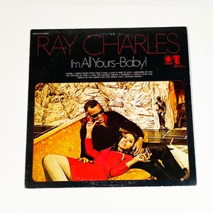 Vintage Ray Charles Im All Yours Baby LP Record Album Vinyl 1969 Double  LP 12&quot;