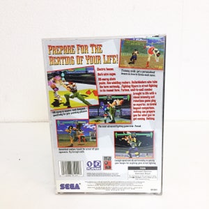 Vintage Sega Saturn Game Fighting Vipers CIB Original Case Manual Rare image 3