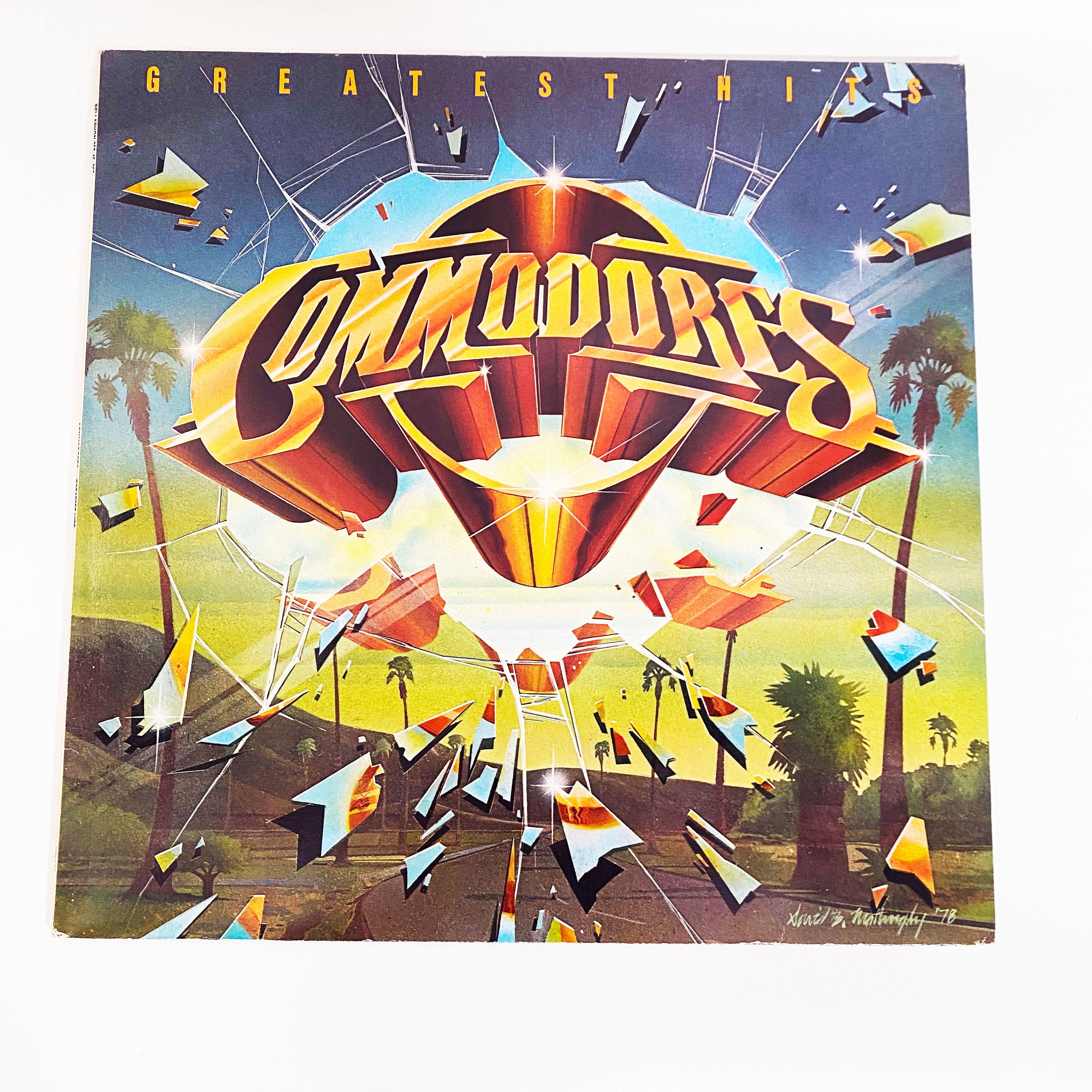 Vintage Commodores Greatest Hits Original Record 12 Vinyl 70s 1978