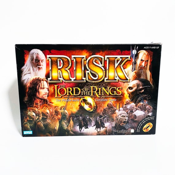 Risk Lord of the Rings Middle Earth Conquest Board Game 100% | Etsy