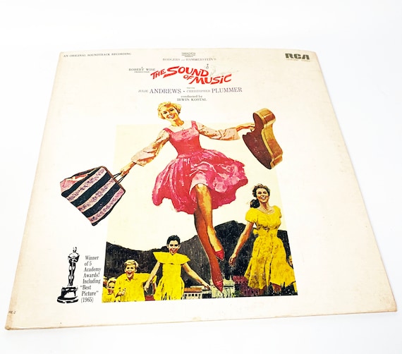 Vintage the Sound of Music Vinyl Julie Andrews Musical the Vintage the Sound of Music Vinyl Julie Andrews Musical the