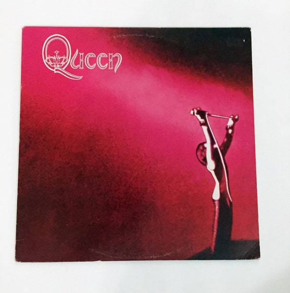 Vintage Queen LP Self Titled Rock 1973 Elektra EKS LP Record Vinyl Album 12  1970s 70s Rock Freddie Mercury 