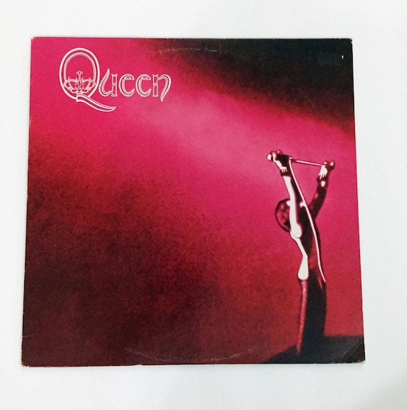 Vintage Queen LP Self Titled Rock 1973 Elektra EKS LP Record Vinyl Album 12  1970s 70s Rock Freddie Mercury 