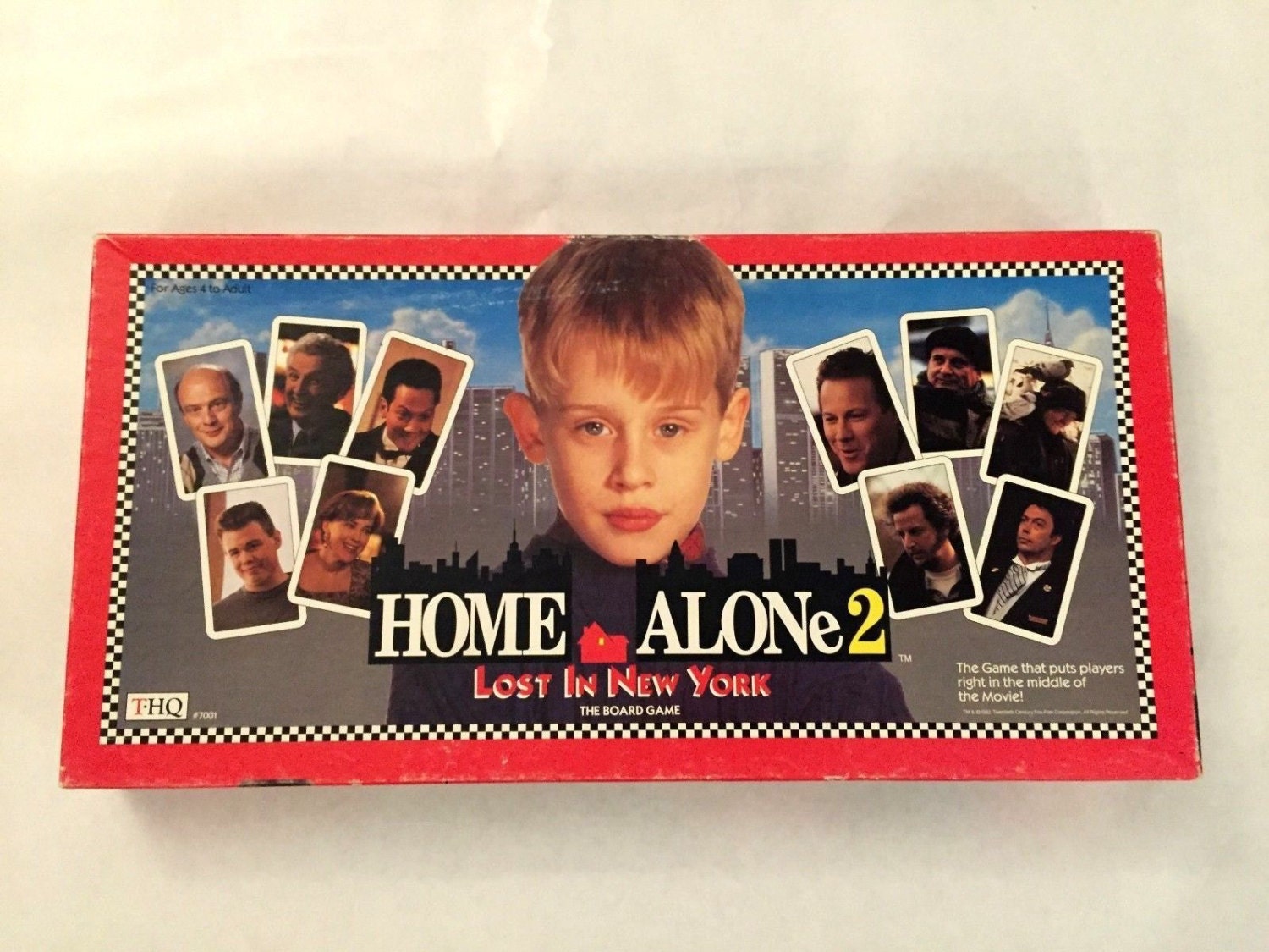 Vintage Home Alone 2 Lost in New York Board Game Retro