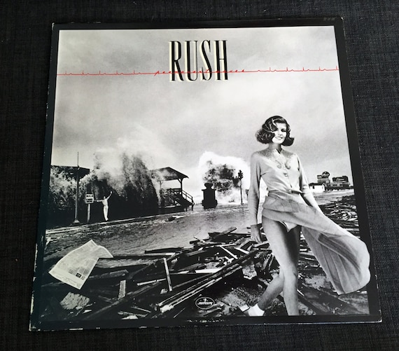 Vintage Rush Permanent Waves LP Record Vinyl Album 12