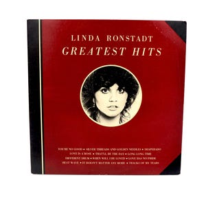 Vintage Linda Ronstadt Greatest Hits LP Album Record Vinyl 1976 Original 70s