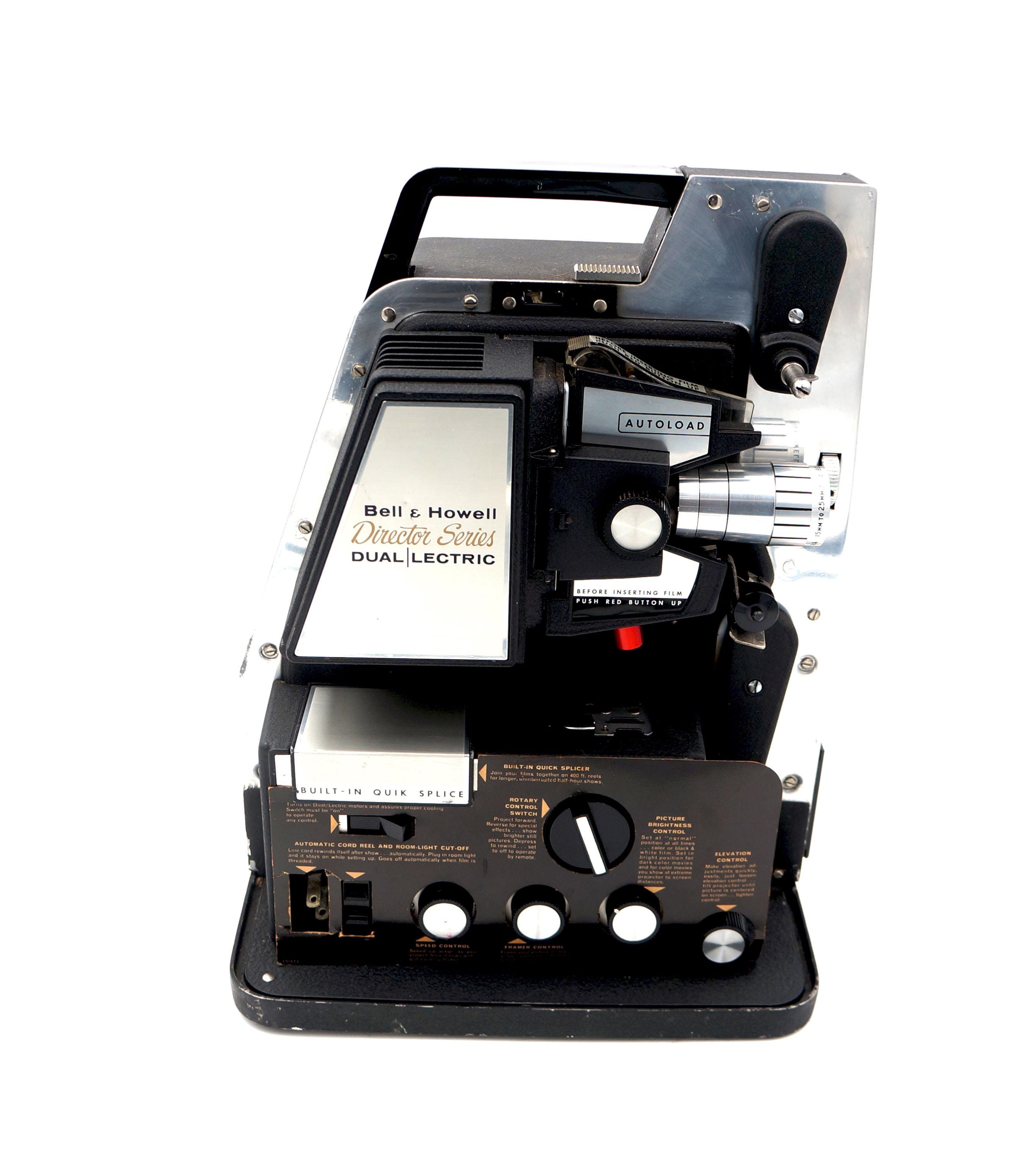 Vintage 1960's Bell & Howell 465 Dual-lectric Director Series 8mm
