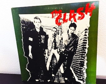 Vintage The Clash Self Titled First Album Vinyl Record LP 1977 Album 12" 70s Punk Remote Control 12"