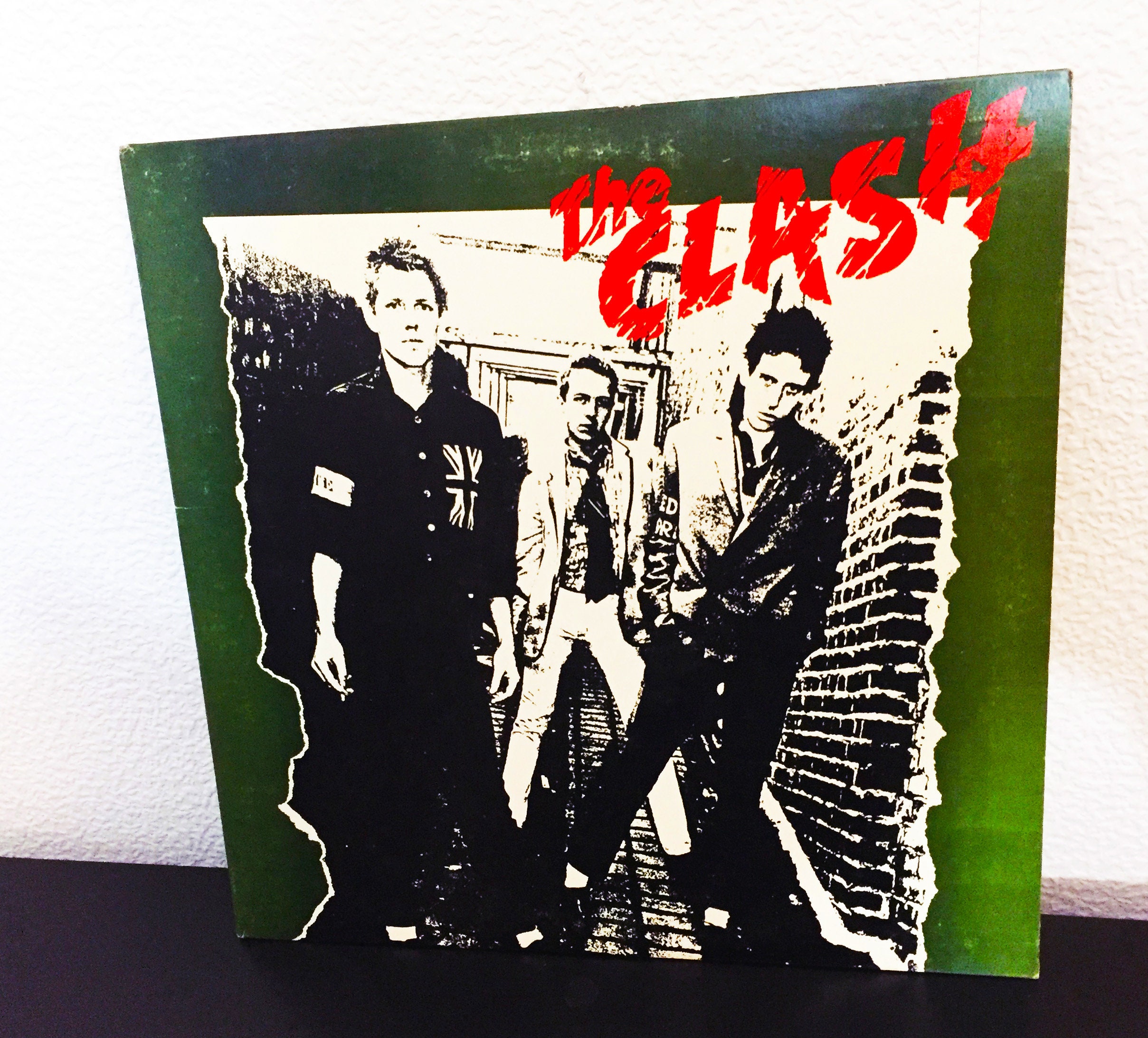 Vintage the Clash Self Titled First Album Vinyl Record LP 1977