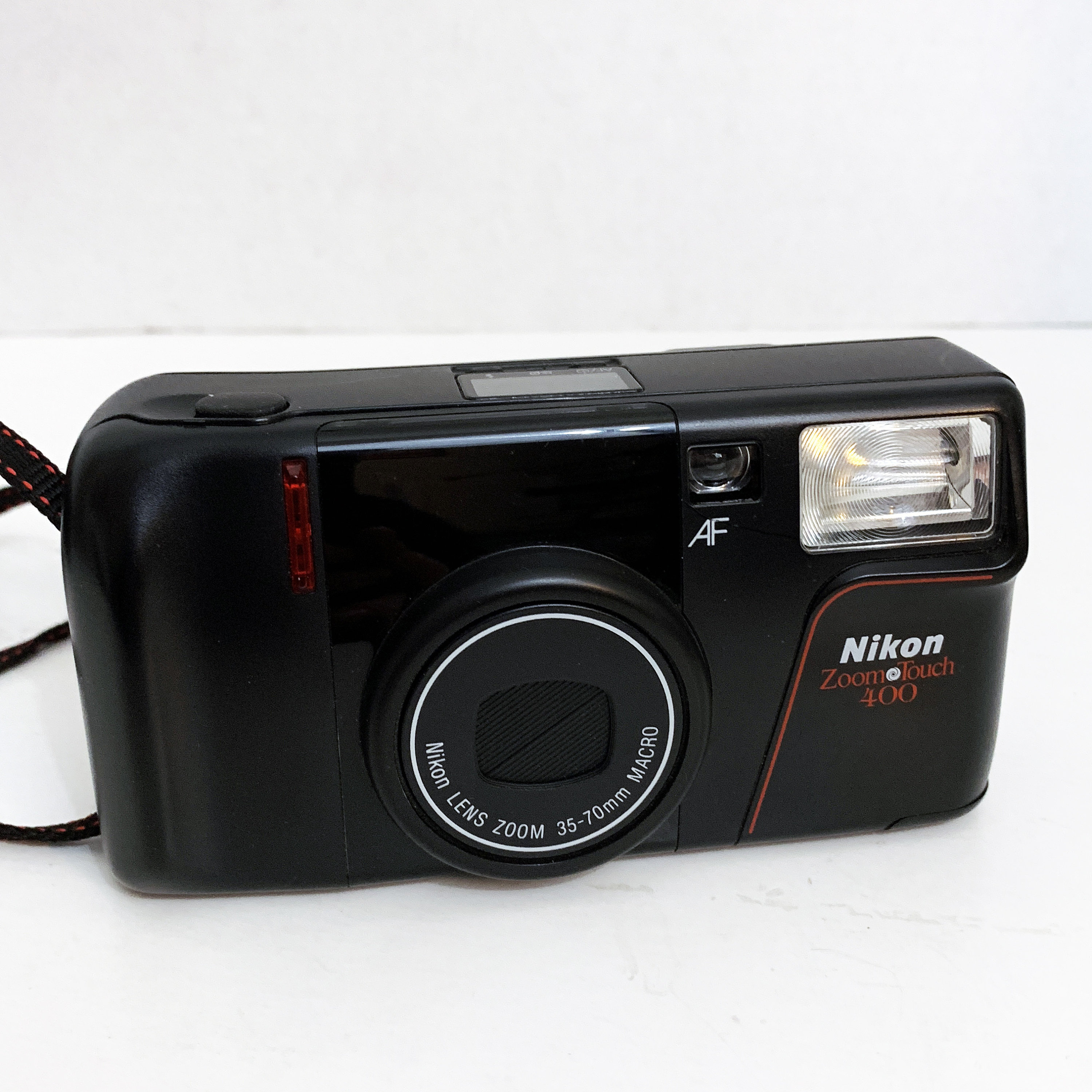 Vintage Nikon Zoom Touch 400 AF Point Shoot 35mm Film Camera