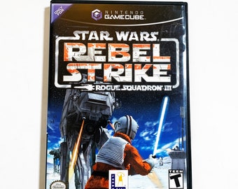 Vintage Nintendo Gamecube Star Wars Rebel Strike Rogue