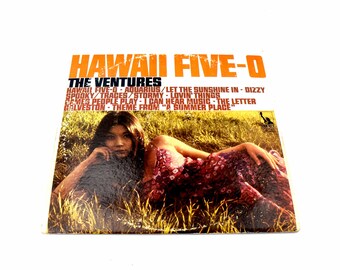 Vintage Original 1969 the Ventures Hawaii Five-o Album Record