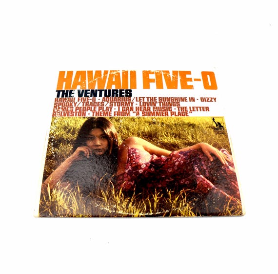 Vintage Original 1969 the Ventures Hawaii Five-o Album Record