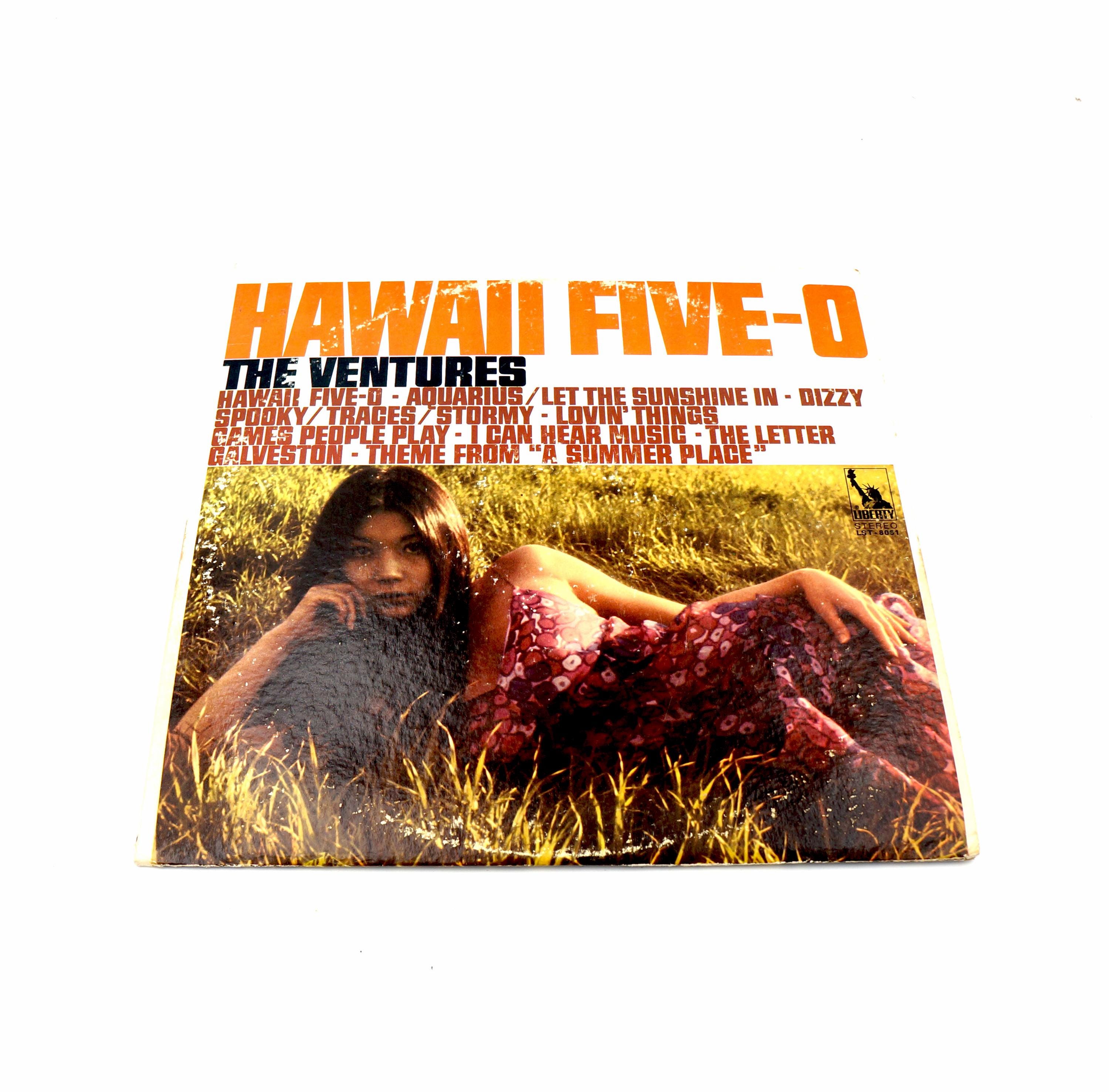 Vintage Original 1969 the Ventures Hawaii Five-o Album Record