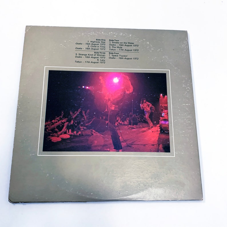 Original Deep Purple Made in Japan Double Live Album Vinyl Etsy