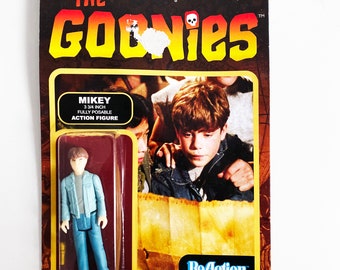 The Goonies Mikey Reaction Action Figure Movie in Packaging Toy Figurine