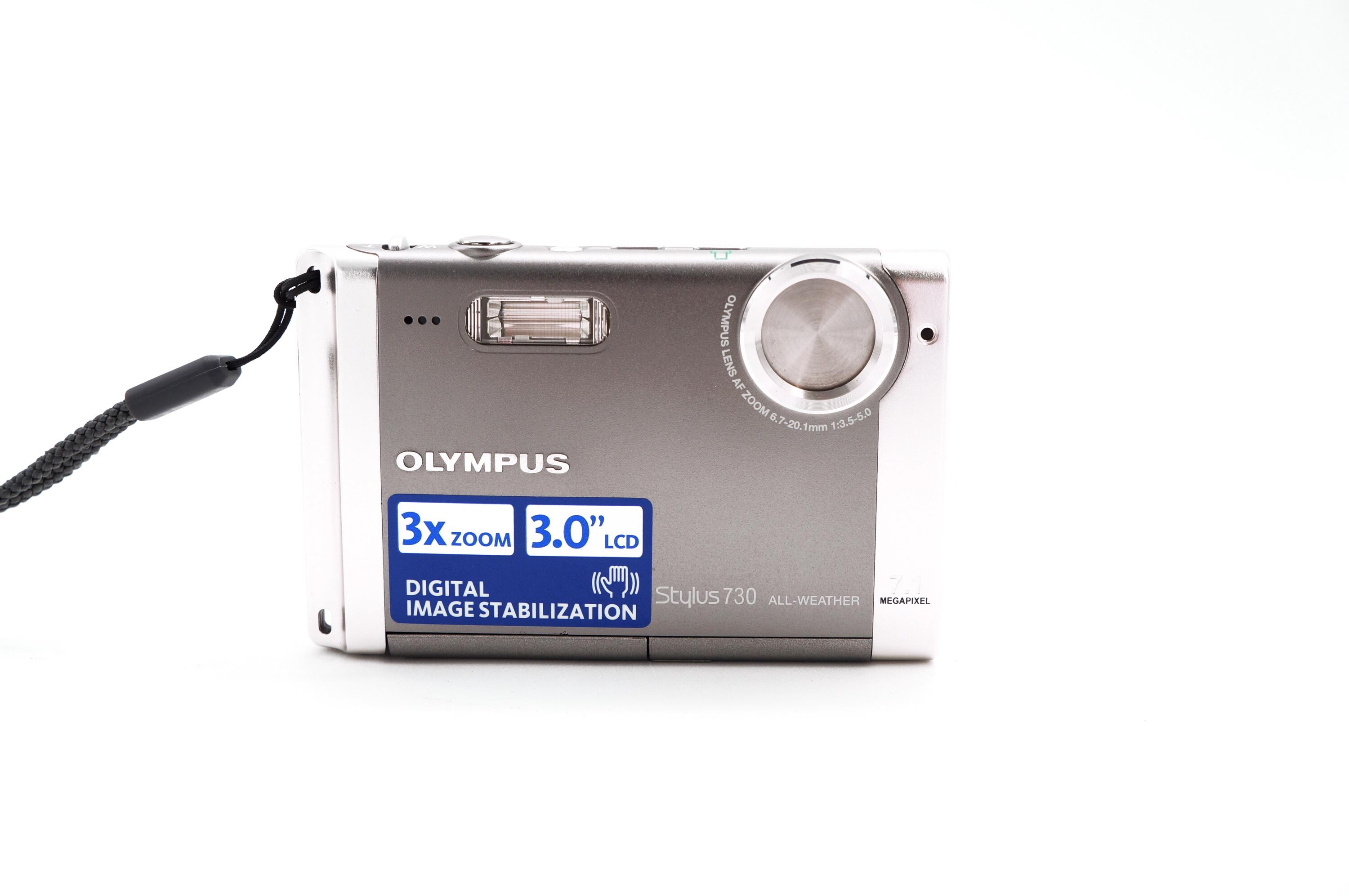 Olympus Stylus 730 Silver Digital Camera: 7.1MP, 3x Optical Zoom