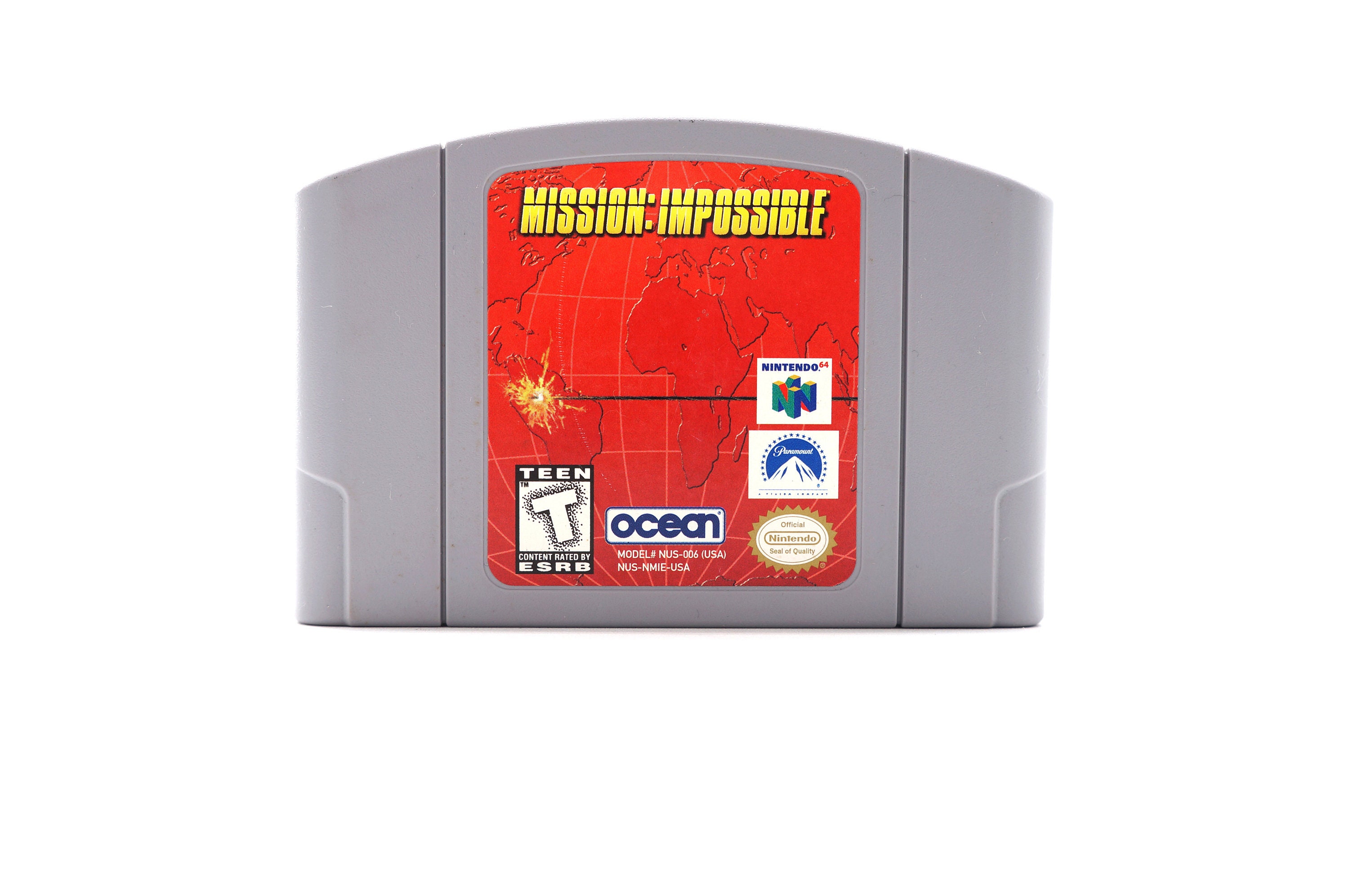 Vintage N64 Mission Impossible Nintendo 64 Tested Excellent Very