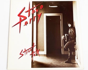 Street Talk Vinyl Album: Steve Perry Solo 80s Rock - 1984 Original Pressing, Oh Sherrie Single, Vintage Collectible