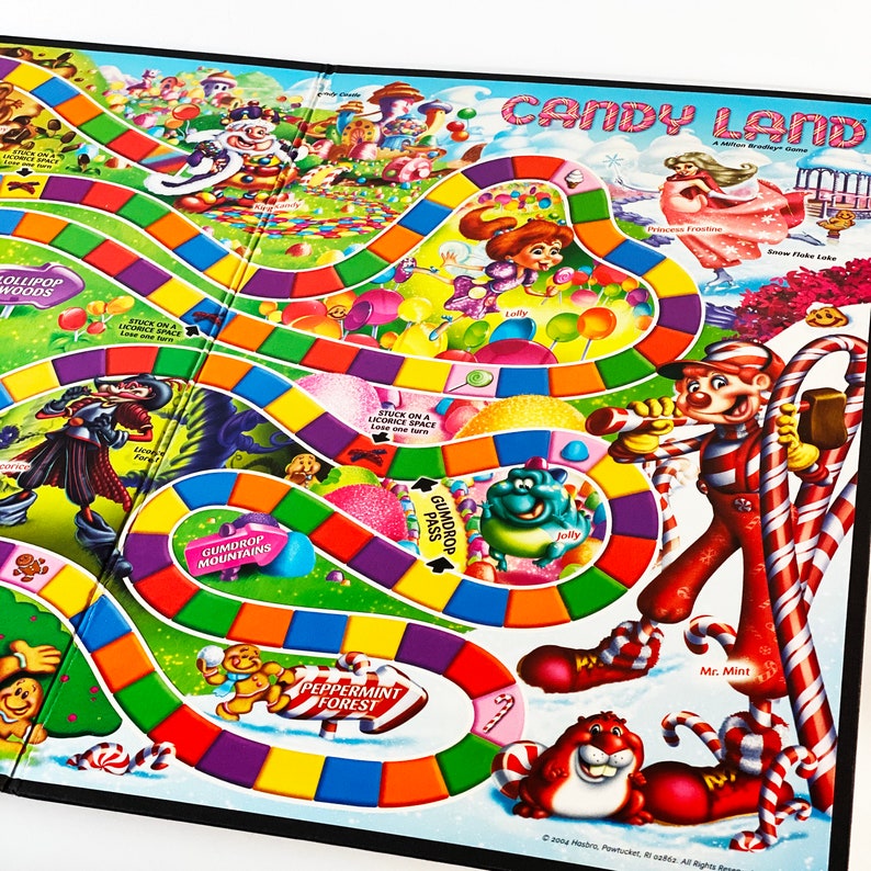 Old candy land board - loxaace
