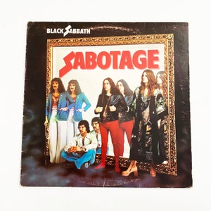 Vintage Black Sabbath Sabbath Bloody Sabbath 1973 LP Record Album Vinyl 1970s Ozzy Palm Tree Label
