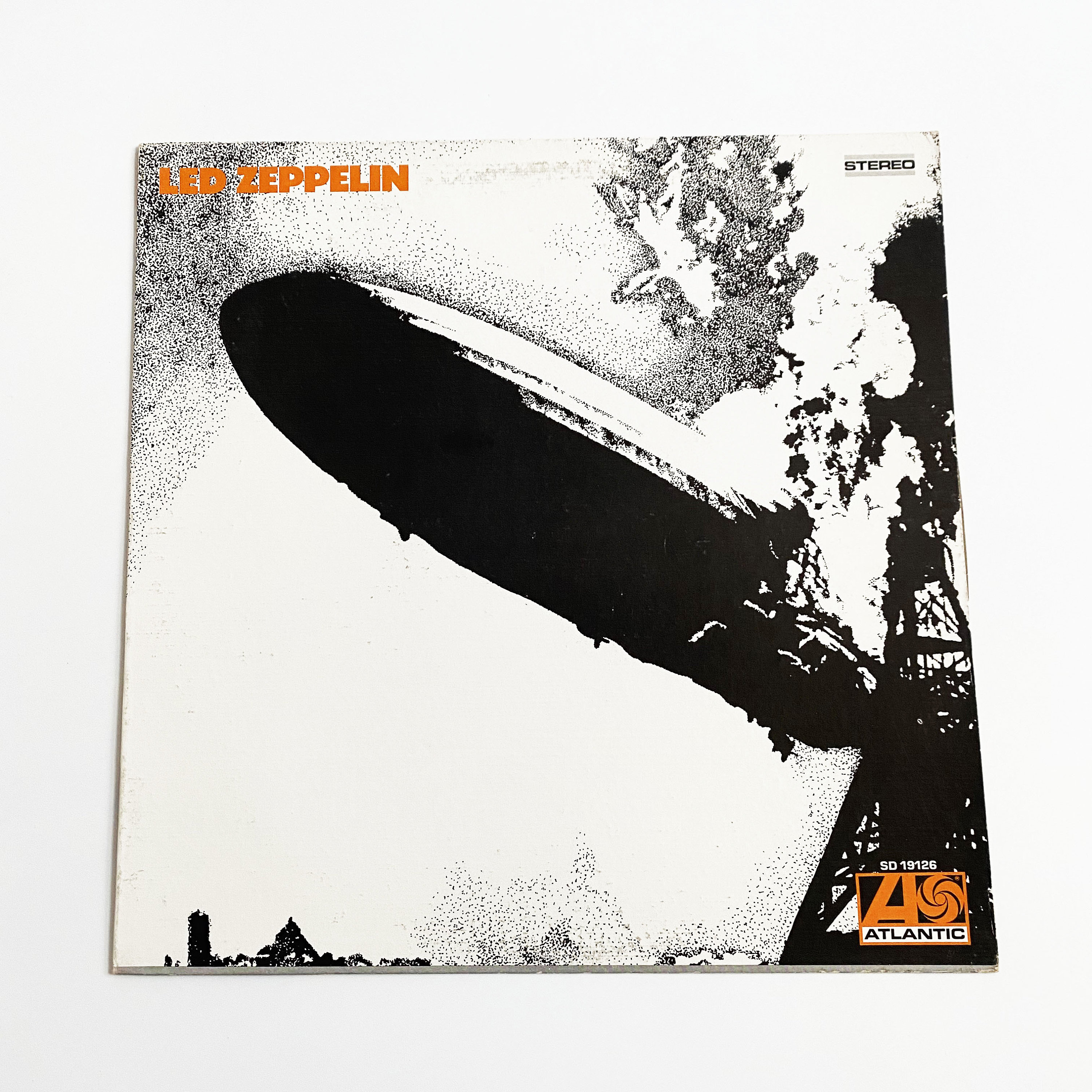 Vintage Led Zeppelin Self Titled LP Record Album Vinyl No