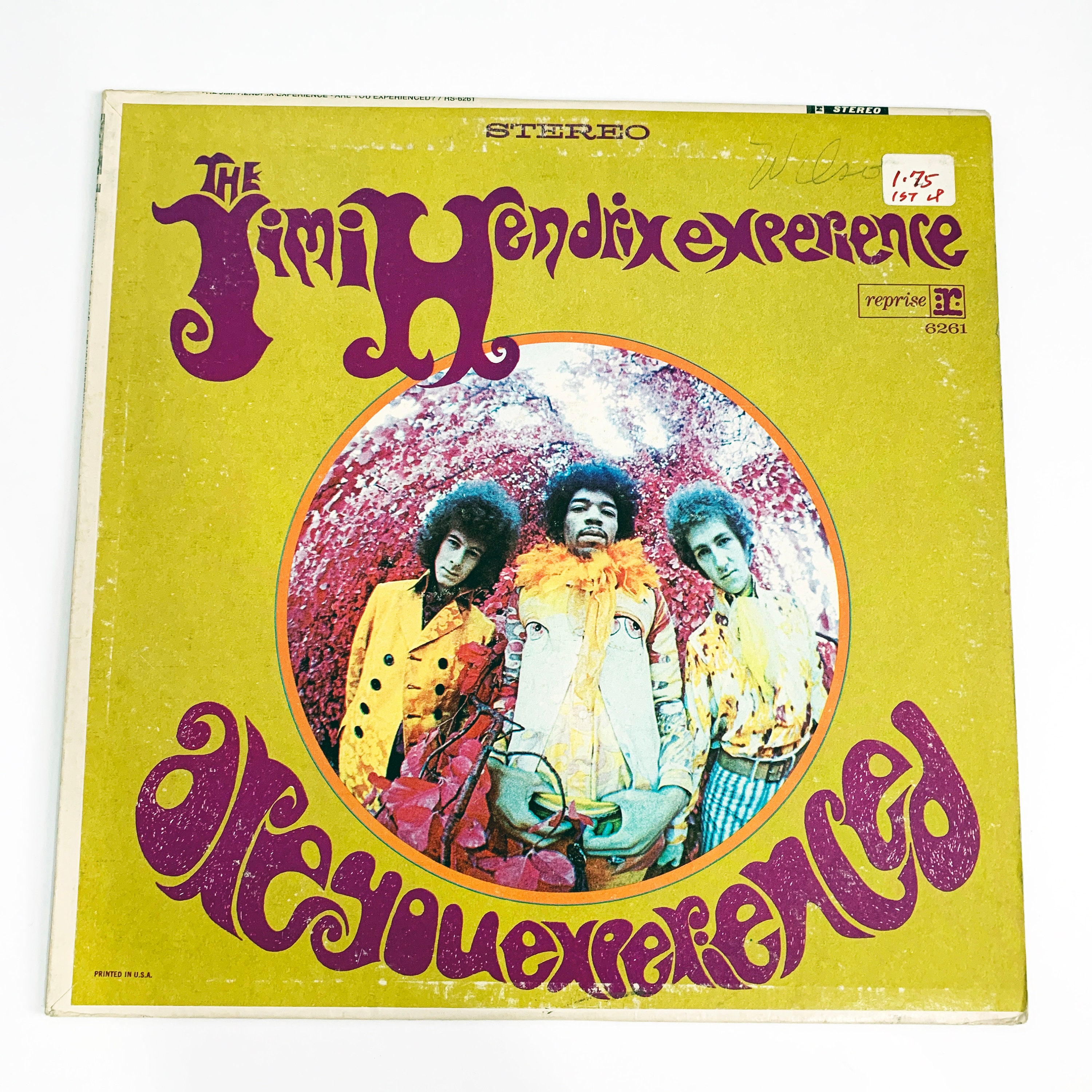 Vintage Jimi Hendrix Are You Experienced Album Collection 12