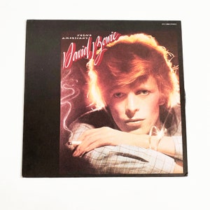 Vintage David Bowie Young Americans Vinyl Record LP 1975 Album 12&quot; Excellent 70s Original Fame
