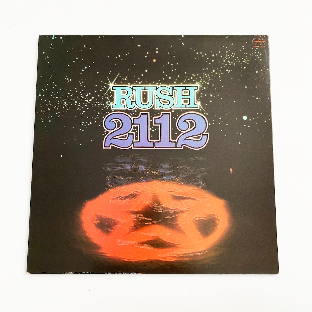 Vintage Rush 2112 LP Record Vinyl Album Record 12" 1970s the Twilight ...