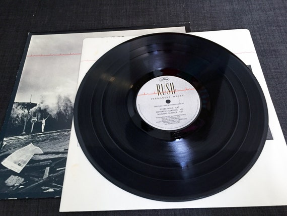 Vintage Rush Permanent Waves LP Record Vinyl Album 12