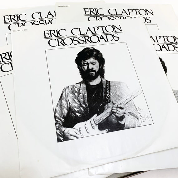Vintage Original Eric Clapton Crossroads Box Set Record Album