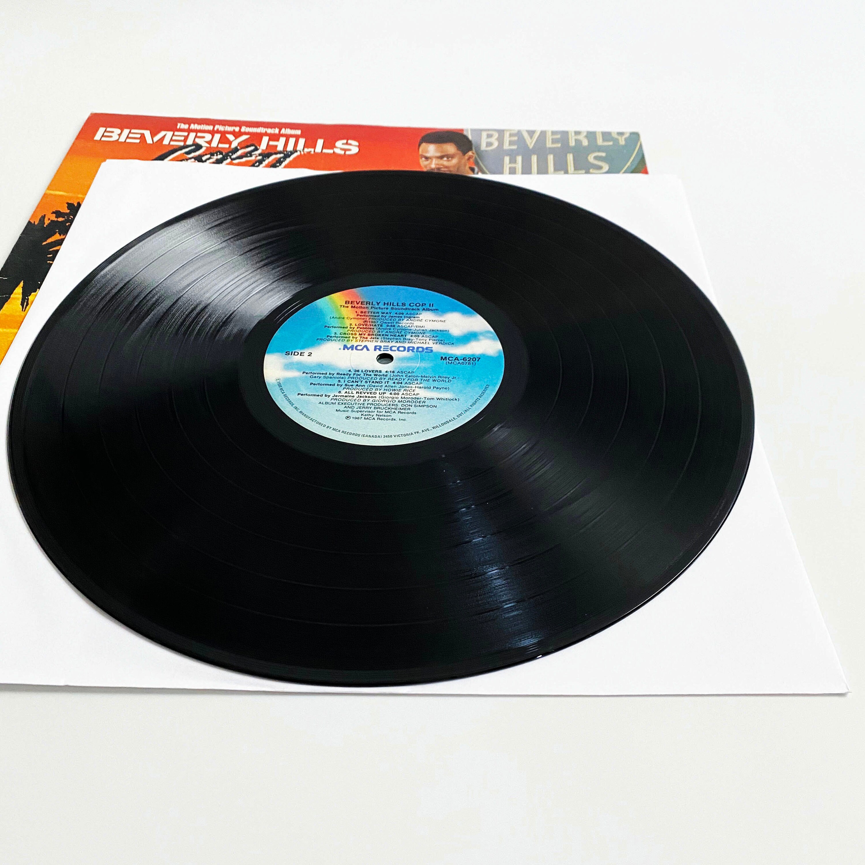 Vintage LP Beverly Hills Cop II 2 Soundtrack Record Vinyl Movie
