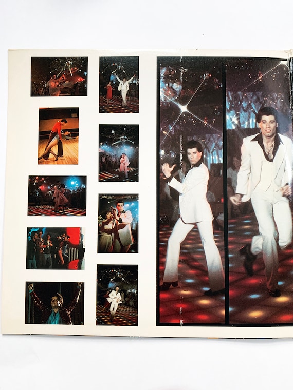 【希少】SATURDAY NIGHT FEVER◆パンフレットセット◆1998年 Vintage Saturday Night Fever Movie Soundtrack Motion Picture LP