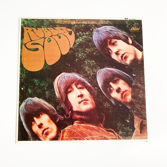 Vintage the Beatles Rubber Soul 12