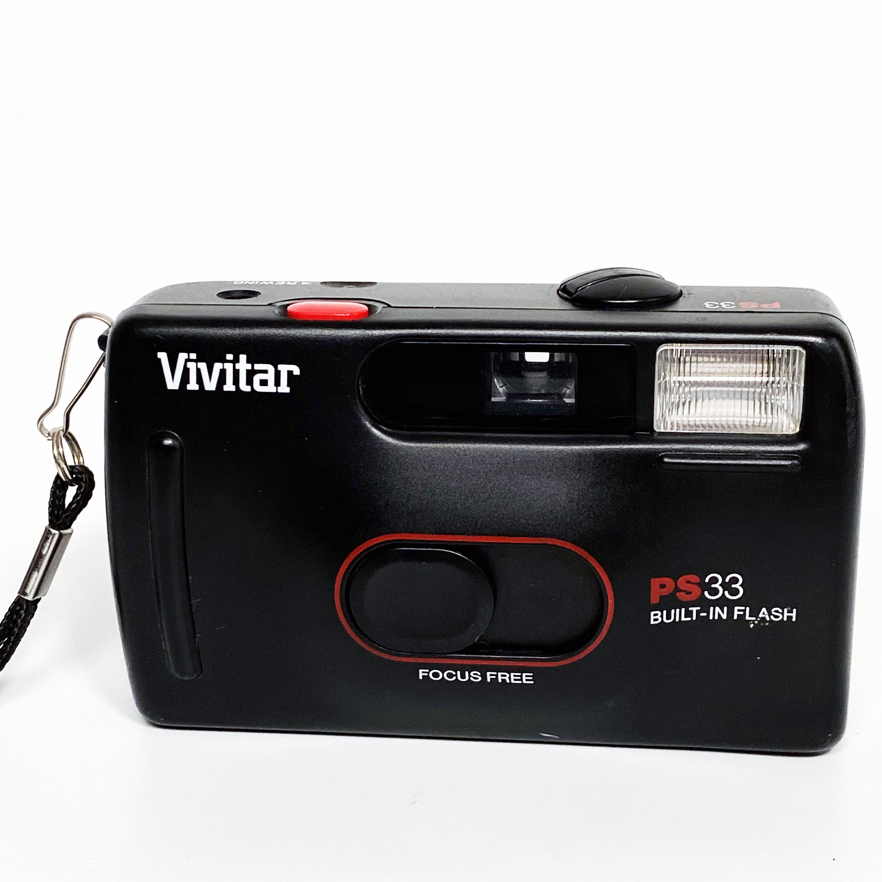 Vintage Vivitar PS33 35mm Point Shoot Film Camera Tested Works