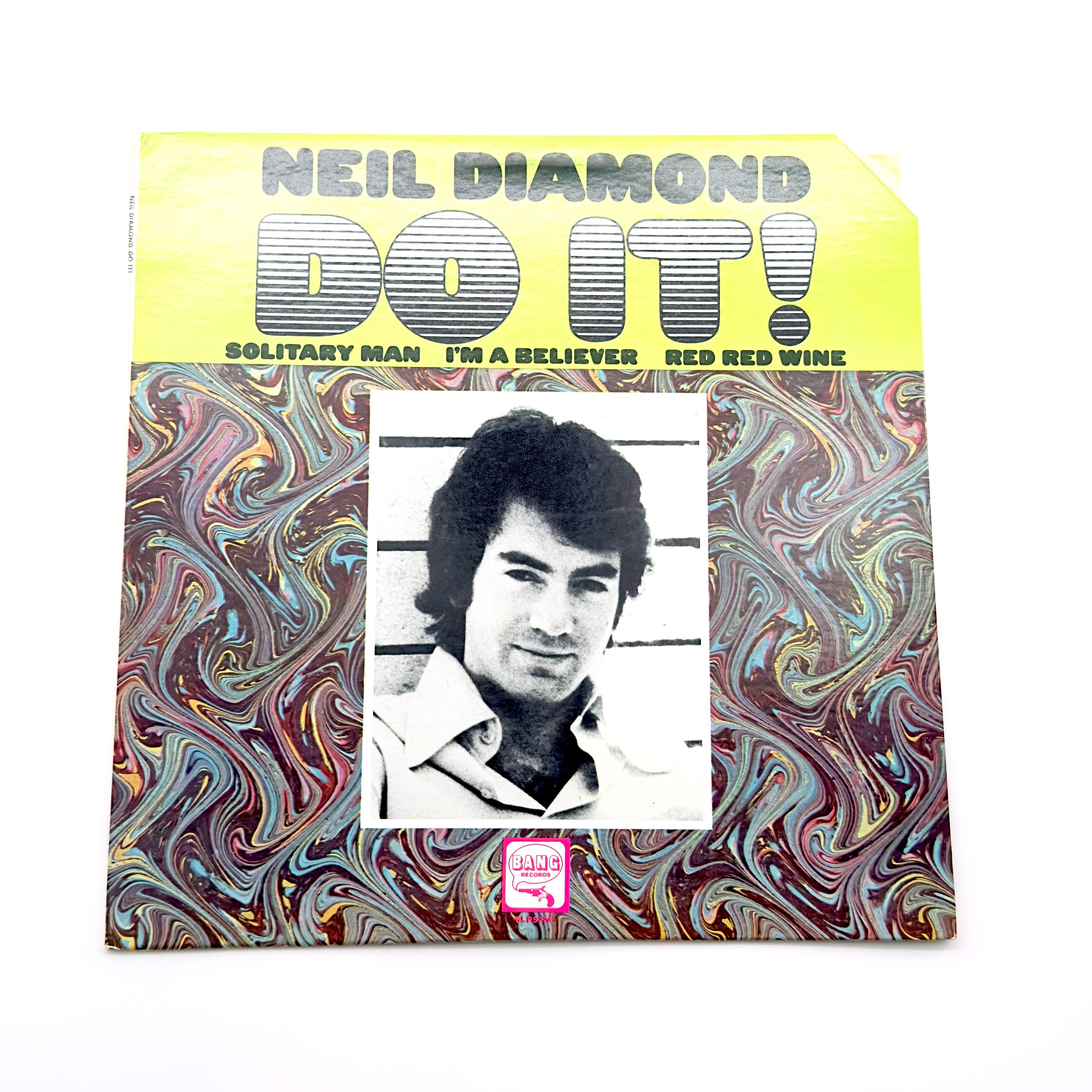 Vintage Neil Diamond Do It! Album Vinyl LP Record 12