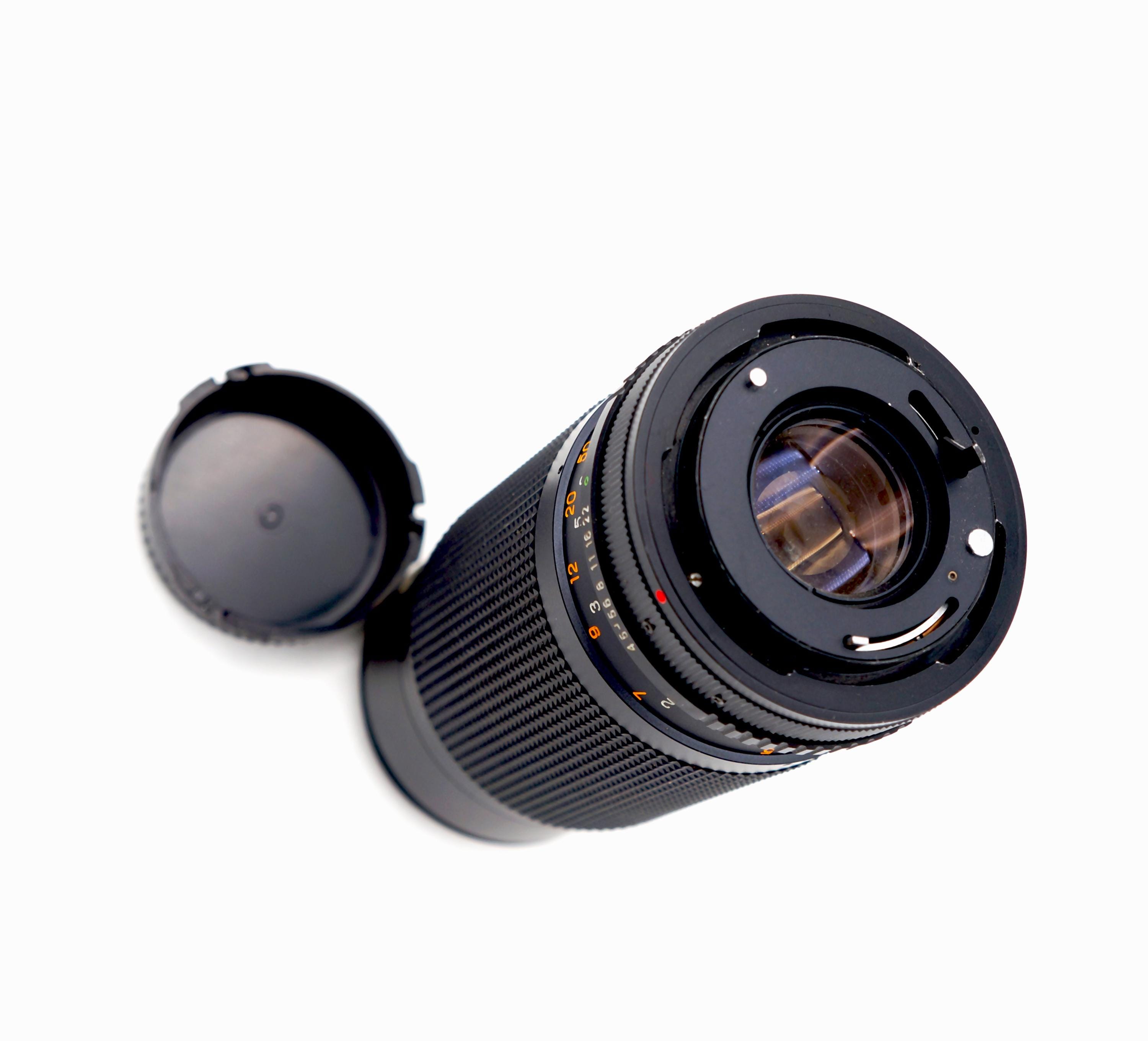 E壁【オールドレンズ】CIMKO MT Series 80-200mm F4.5 Vintage Cimko MT Series 80–200mm Zoom Camera Lens F/4.5 for Canon