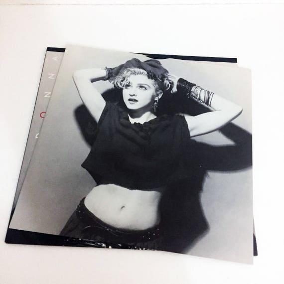 Vintage Original Madonna Self Titled LP With Liner Record Album