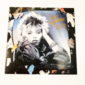 Vintage Pat Benatar Seven the Hard Way LP Album Record Vinyl 1985 Original Pressing 80s