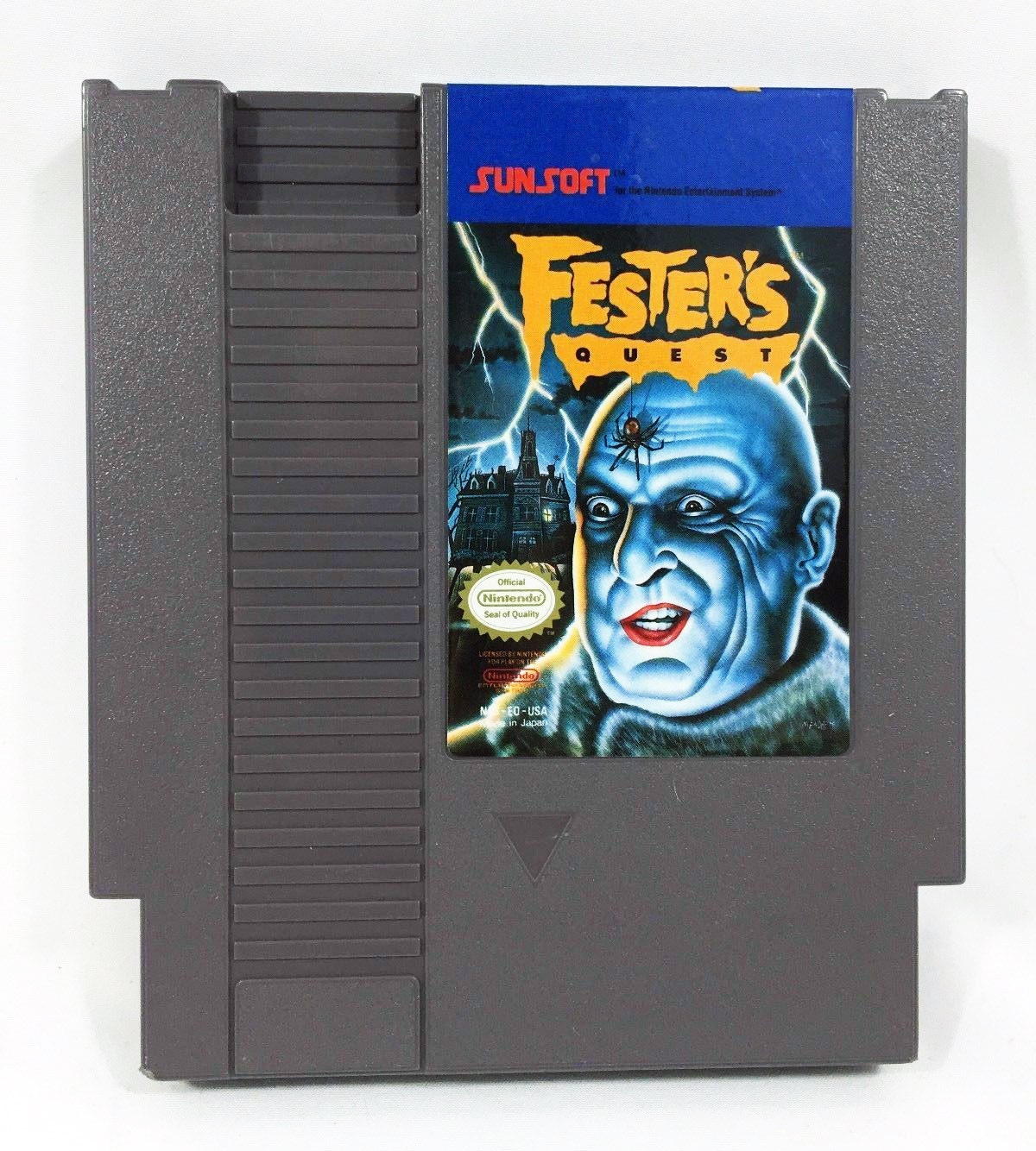 Nintendo NES Festers Quest Adams Family Video Game Etsy Finland