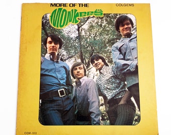 Vintage 1967 More of The Monkees Mono The Best of The Monkees 12" LP Record Vinyl Album Vinyl Greatest Hits