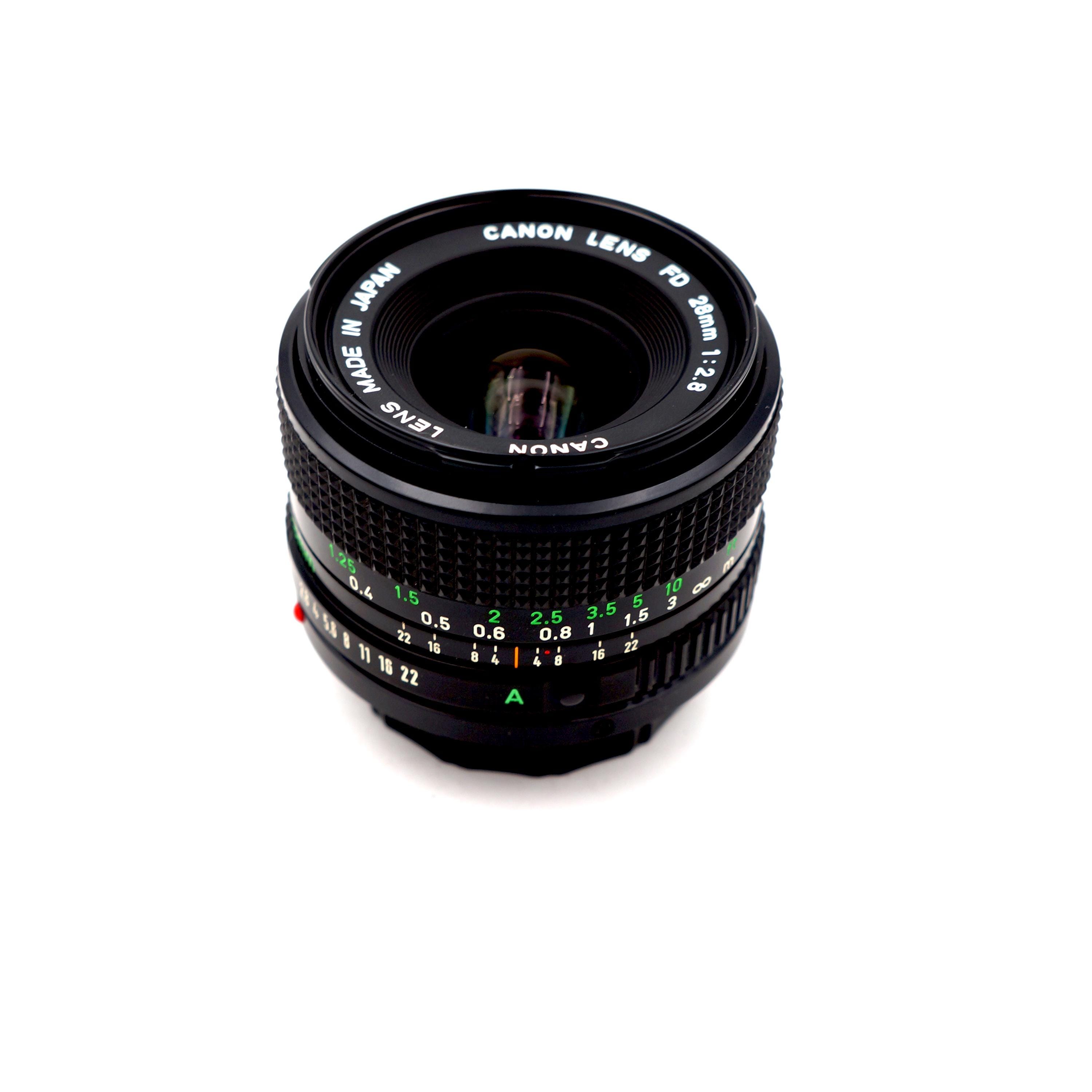 カメラ 動確済 美品 Canon FD 28mm f/2.8 s.c. #679