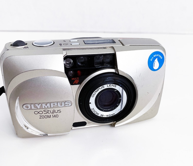 Vintage Olympus Stylus 140 Zoom 35mm Point and Click Film Etsy