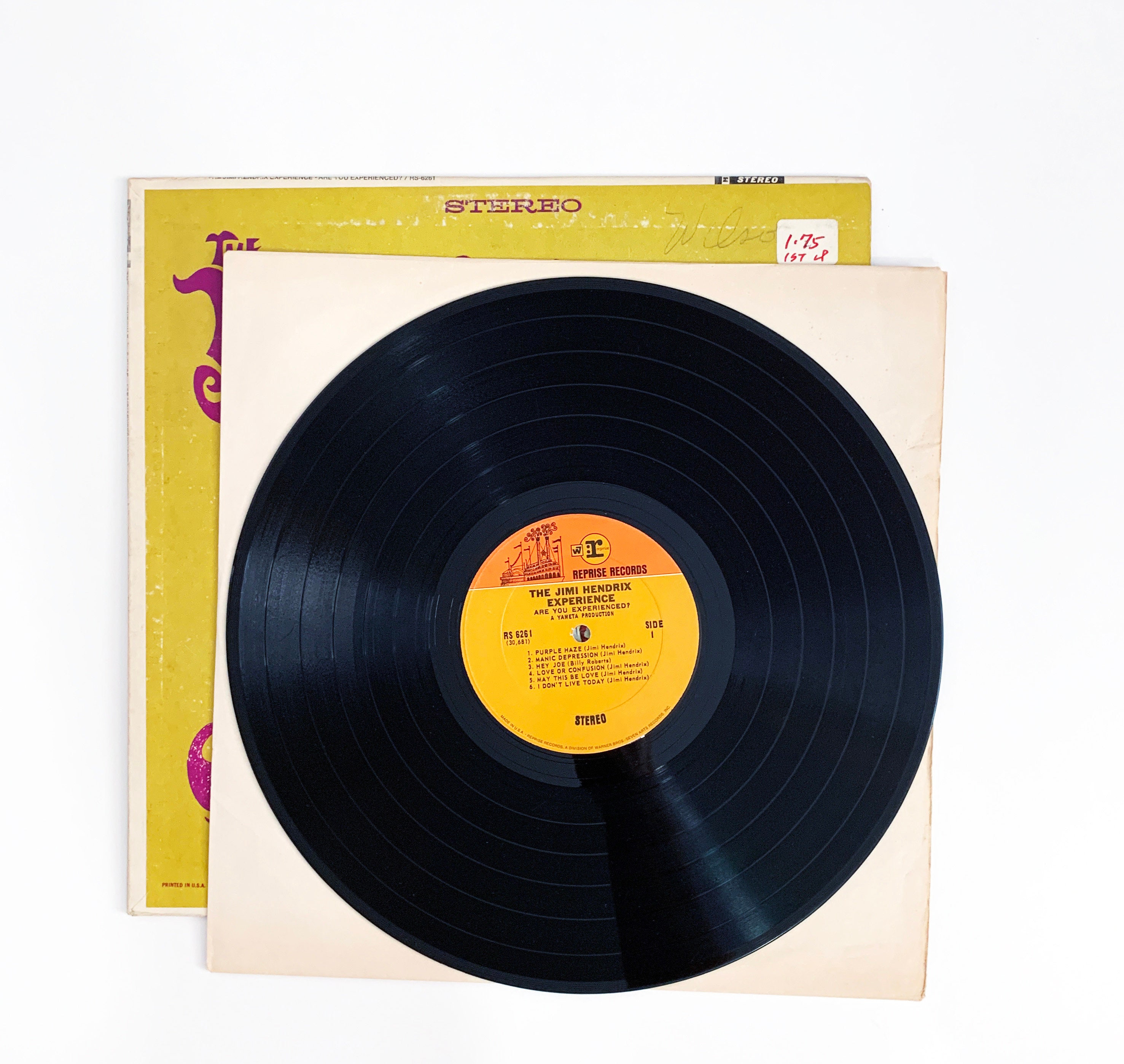 Vintage Jimi Hendrix Are You Experienced Album Collection 12